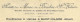 1905 ENTETE Sté Des Mines De Bourbon St Hilaire Houillères Et Usines à St Hilaire Alllier OFFRE DE CHARBON TARIFS - 1900 – 1949