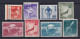 JAPAN NIPPON JAPON 1949 / MNH / 417 A / 432 / 459 / 464 A - 467 A / 470 - Unused Stamps