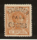 COLONIAS GUINEA  Edifil Espacializado 58X * Mh   1908/1909  NL506 - Guinea Española