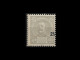 PORTUGAL STAMP - 1895 D. CARLOS I - TAXA DESLOCADA - ERROR VALUE DISPLACED MNH (LESP#20) - Proeven & Herdrukken