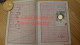 1952 PASSEPORT THUREAU MARCELLE EP ROYNEL NEE EN 1919 A ST JEAN D ASSE SARTHE METIER POINTEAU - Historical Documents