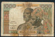 W.A.S. UPPER VOLTA (  BURKINA FASO ) P303Cb 1000 FRANCS 20.3.1961 SIGNATURE 1  GOOD / TEARS - États D'Afrique De L'Ouest