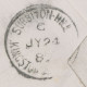 GB 1880 QV ½d Rose Rare Pl.20 (CX) Together With 1d Venetian-red (2 X, CB, DB) W. Barred Duplex-cancel "SURBITON / F36" - Lettres & Documents