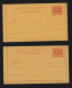 San Marino 1890 Stationery Lettercard K1 Both Perforations 13 ¼ And 13 ¾ ** MNH - Brieven En Documenten