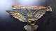 ANCIEN AIGLE BRONZE MASCOTTE BOUCHON RADIATEUR 25 CM 800 GRAMMES EAGLE - Other & Unclassified