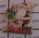 817 Pin's Pins / Beau Et Rare / NOEL / PERE NOEL CADEAUX CONFORAMA GROUPE CHAILLIER - Noël