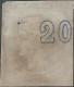 Greece-Grèce-Greek,1861 -1874 Large Hermes Head - Control Number On Back,20L Deep Blue,Unused,Mint,Value:€800,00 - Unused Stamps