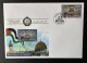 Niger 2022 Mi. ? IMPERF ND FDC 1er Jour Gold Doré 3600F Joint Issue Emission Commune Al Qods Quds Capitale Palestine - Niger (1960-...)