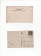 2 Oude Postkaarten Merxplas Merksplas  Colonie  Hôtel Boeckx  Zicht In Het Dorp 1933 - Merksplas