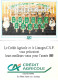 Calendrier Petit Format Année 1989 LIMOGES.C.S.P  Basketball Basket Ball Pub CREDIT AGRICOLE Boeuf Limousin  *PRIX FIXE - Tamaño Grande : 1981-90