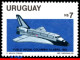 Ref. UR-1147 URUGUAY 1983 - FIRST SPACE SHUTTLEFLIGHT, NAVE COLUMBIA, MNH, SPACE EXPLORATION 1V Sc# 1147 - United States