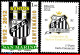 Ref. SM-V2012-2BR SAN MARINO 2012 - AND BRAZIL, SANTOSCENTENATY - FAMOUS CLUBS - MINT MNH, FOOTBALL SOCCER 2V - Clubs Mythiques