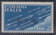 ITALY - 1944 R.S.I. - N.A122 Emiss. VERONA I° Tipo  - Cv 300 Euro - CERTIFICATO BIONDI  Gomma Integra - MNH** - Airmail