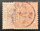 Württemberg Mi 205b GUTE FARBE TADELLOS 1881 Dienstmarken 25Pf Mittelbraunorange Gestempelt (Wurtemberg - Afgestempeld