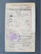 Typo 209A (Bruxelles 1929 Brussel) Kaartje 'aansluiting Lijfrentekast' / Carte 'Demande D'Affiliation Caise De Retraite' - Tipo 1929-37 (Leone Araldico)