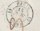 Delcampe - 1844 - Lettre Pliée En PORT PAYE PP Avec Corresp De AMIENS Vers COGNAC Via PARIS - Cad D'arrivée - 1801-1848: Precursori XIX