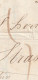 1842 - Lettre Pliée Avec Correspondance De BESANCON, Grand Cachet  Vers STRASBOURG - Cad D'arrivée - Taxe 5 - 1801-1848: Precursori XIX