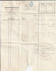 Delcampe - 1842 - Lettre Pliée Avec Correspondance De BESANCON, Grand Cachet  Vers STRASBOURG - Cad D'arrivée - Taxe 5 - 1801-1848: Precursori XIX