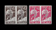 PORTUGAL STAMP - 1937 4º Cent. Death Of Gil Vicente - SET IN PAIRS IMPERF. - PROVA - PROOF - MNH (LESP#34) - Probe- Und Nachdrucke