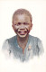 AFRIQUE DU SUD - Jeune Garçon - Chemise Bleue - Sourire - Carte Postale Ancienne - Zuid-Afrika