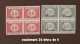 60c Et 80c Taxes De 1938 En Blocs De 4 Sans Gomme Et Avec Numéro    RARE.     Neufs ** - 1931-1940