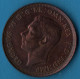 AUSTRALIA 1/2 PENNY 1948 Melbourne Mint  KM# 41 George VI ANIMAL Kangaroo - ½ Penny