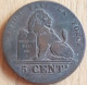 BELGIE : 5 CENTIMES  1842 - 5 Cent