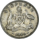 Monnaie, Australie, Sixpence, 1946 - Victoria