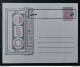 Egypt  2 Stationary Envelopes  Cassette Post  3.5  Pound Gray  Unused  Wide And Small Size Cancelation - Covers & Documents