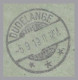 LUXEMBOURG - 1919 62½c/2½Fr & 62½c/5Fr William IV - DUDELANGE Registered To Sicily, ITALY - 1906 Wilhelm IV.