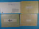 Delcampe - Lot De 135 Courriers Premier Jour Aérogramme Par Avion Recommandé... (Australie, Russie, Pologne, U.S.A.,...)(65 Photos) - Vrac (max 999 Timbres)