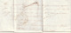 Delcampe - 1839 - Lettre Pliée Avec Correspondance De Libourne, Grand Cachet Vers Bordeaux, Petit Cachet En Arrivée - 1801-1848: Precursori XIX