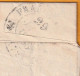 Delcampe - 1838 - Lettre Pliée Avec Correspondance De 2 Pages De Paris, Dateur, Vers Franconville, Grand Cachet Fleurons Simples - 1801-1848: Precursori XIX