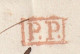 1835  - Lettre Pliée Avec Corresp. De 2 P En PP Port Payé De Castelnaudary, Aude, Grand Cachet Vers Toulouse, Gd Cachet - 1801-1848: Precursori XIX