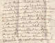Delcampe - 1833 - Lettre Pliée Avec Corresp. De BEAUMONT LE ROGER, Eure, Grand Cachet, Vers Paris, Dateur - 1801-1848: Précurseurs XIX