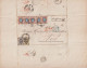 RUSSIE - 1871 - SUPERBE LETTRE (1K (RARE) + 5 K VERGES HORIZONTAL ET VERTICAL Pour 10k) De TAGANROG => NICE - Covers & Documents