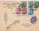 Deux (2) Lettres 1939-1940 Barcelone Por Via Aera  Destination Swissera - Barcelona