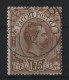 Italien 1884 1,75 L. König, Michel P6 Paketmarke, Gestempeltes Prachtstück, Michel 100,-€ - Paquetes Postales