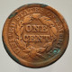 Etats-Unis / USA, Liberty Head, 1 Cent, 1848, Cuivre (Copper), B (F), KM#67 - 1840-1857: Braided Hair (Cheveux Tressés)