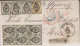 RUSSIE - 1871 - AFFRANCHISSEMENT EXCEPTIONNEL ! LETTRE De TAGANROG Via OREL => NICE - Covers & Documents