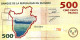 BURUNDI 500 FRANCS YELLOW BOAT FRONT & CROCODILE BACK DATED 15-01-2015 UNC P.50a READ DESCRIPTION !! - Burundi