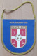 Serbia Football Federation Association Union Soccer Club Fussball Calcio Futbol Futebol PENNANT, SPORTS FLAG ZS 3/8 - Habillement, Souvenirs & Autres