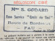 Voiture Automobile Bulletin De Réglage Cibié éclairage Du Véhicule Sur Fiat 1500 795-GZ-83 -Esso Service Godard Pau - - Voitures