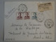 AX20  MAROC BELLE  LETTRE RECOM. 1956 MEKNES  A AUCH + +  AFFR. INTERESSANT+ + - Storia Postale