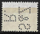 Perfin S & Z R  (R.S. Stokvis & Zonen Ltd. NV Te Rotterdam) In 1899-1913 Cijfer Zegels 1 Cent Rood NVPH 51 (*) - Perfin