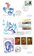 1987 ANNATA COMPLETA SU FDC VENEZIA SASS 1195-1220 ESCLUSA LA SERIE SASS 1203-12  Cv -------- - Covers & Documents