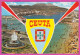 289780 / Spain - Ceuta - Beauties Of The City , Mountain City Port Boat Fountain Beach Hotel PC Espana Spanien Espagne - Ceuta