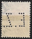 Perfin E.Z.  (H. Eras & Zonen Te Tilburg) In 5 Cent Rood Kon. Wilhelmina NVPH 60 - Perforés