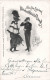 Illustrateur - Affaire Zola - Die Verschleierte - Circulée En 1899 - Carte Postale Ancienne - Other & Unclassified