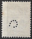 Perfin S (W.A. Segboer Te 's-Gravenhage En Scheveningen) In 1922 Koningin Wilhelmina 10 Cent Met Wijde Arcering NVPH 81 - Perforés